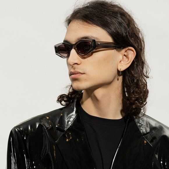 Valentino Women Sunglasses Translucent Grey Rose Irregular V - TRE VLS-101C-51 main image 14